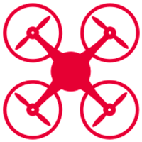 Captação por Drone